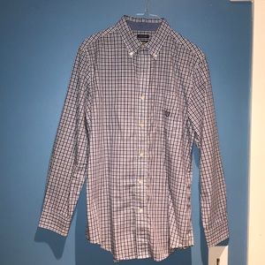 Chaps blue check shirt